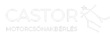 Castor Motorcsónakbérlés Tokaj - Logó